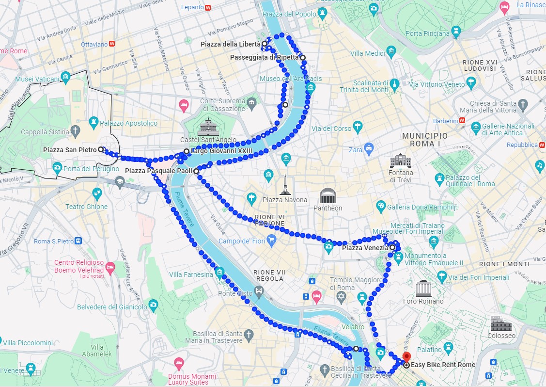 Biciclettata Insieme Cral Dipendenti Roma Capitale